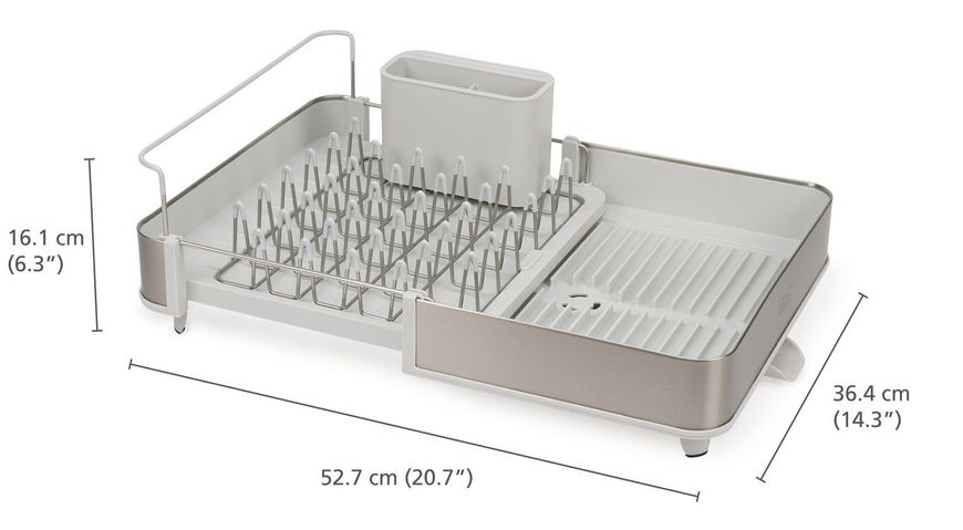 Регулируемая сушилка для посуды настольная Joseph Joseph Stone Extend 851692 851692 фото