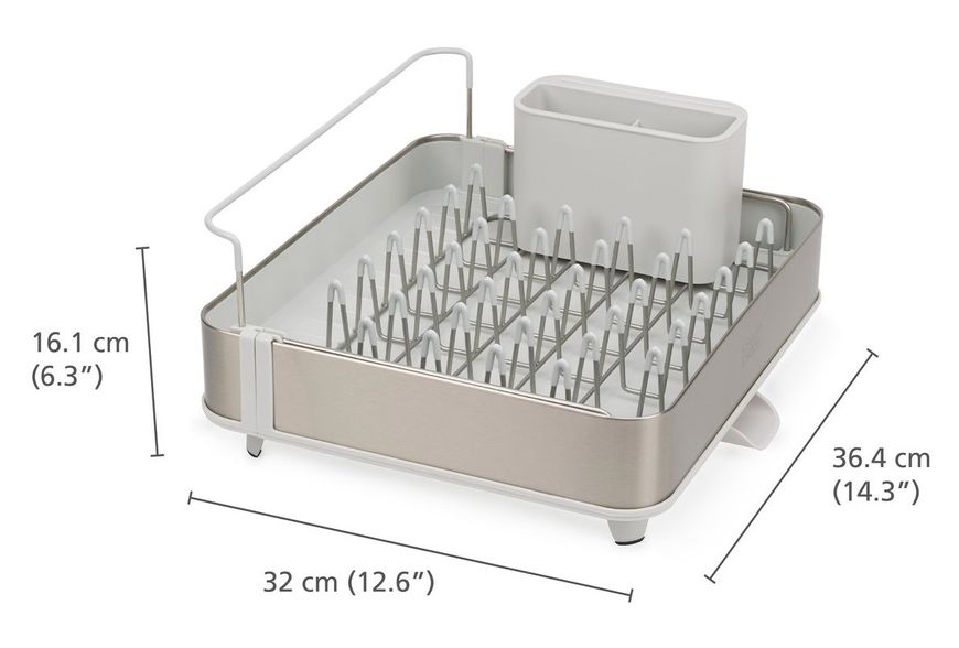 Регульована сушарка для посуду настільна Joseph Joseph Stone Extend 851692 01001158 фото