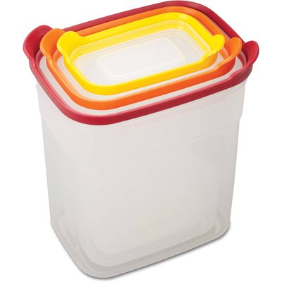 Пластиковые контейнеры для хранения 3 шт. Joseph Joseph Nest Multicolor 81020 81020 фото