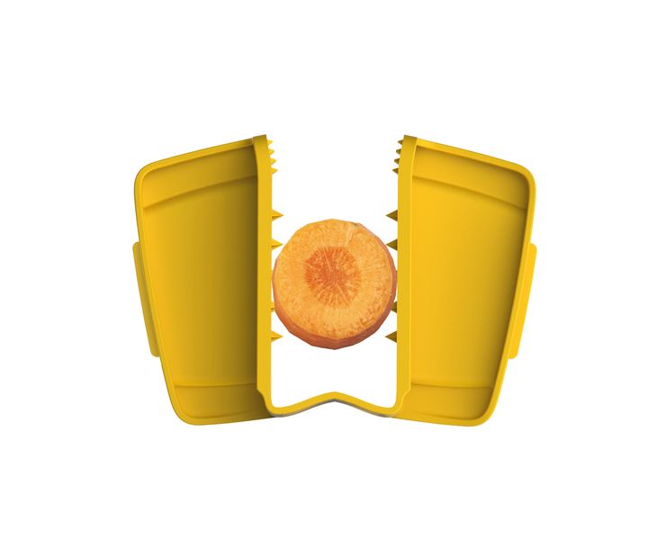Терка с емкостью и с безопасным держателем для еды Joseph Joseph Multi-Grip Yellow 20225 20225 фото