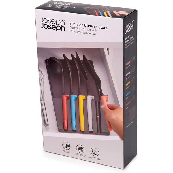 Набір кухонного приладдя з підставкою 5 предметів Joseph Joseph Elevate Multicolour 10543 10543 фото