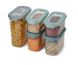 Набір харчових контейнерів для зберігання круп 5 шт. Joseph Joseph CupboardStore Blue 81113 81113 фото 2