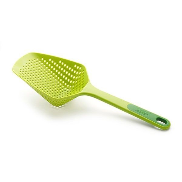 Шумовка с силиконовой ручкой Joseph Joseph Scoop Green 10065 01000222 фото