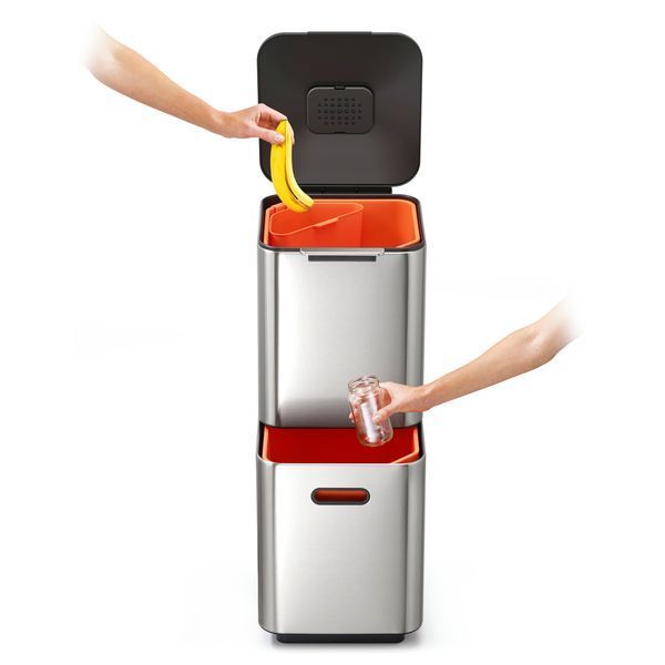 Контейнер для сміття 40 л. Joseph Joseph Totem Stainless Steel (30063) 30063 фото