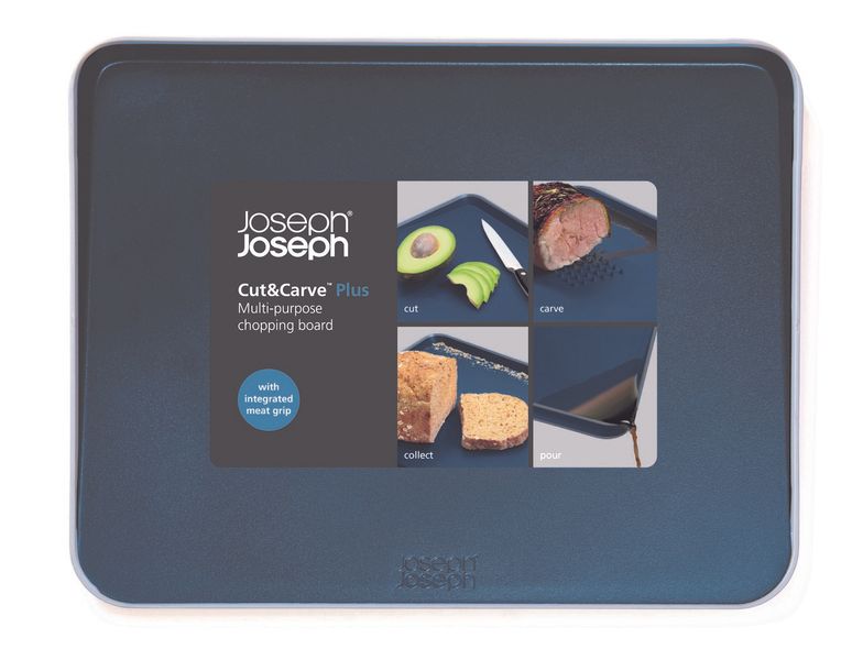 Доска разделочная двухсторонняя Joseph Joseph Cut&Carve Plus Blue 981001 981001 фото