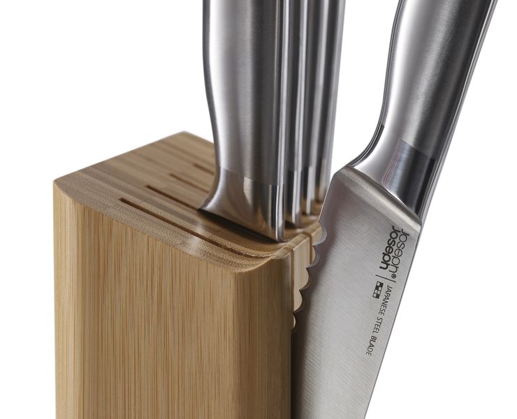 Набір кухонних ножів з бамбуковою підставкою 5 шт. Joseph Joseph Elevate 10564 10564 фото