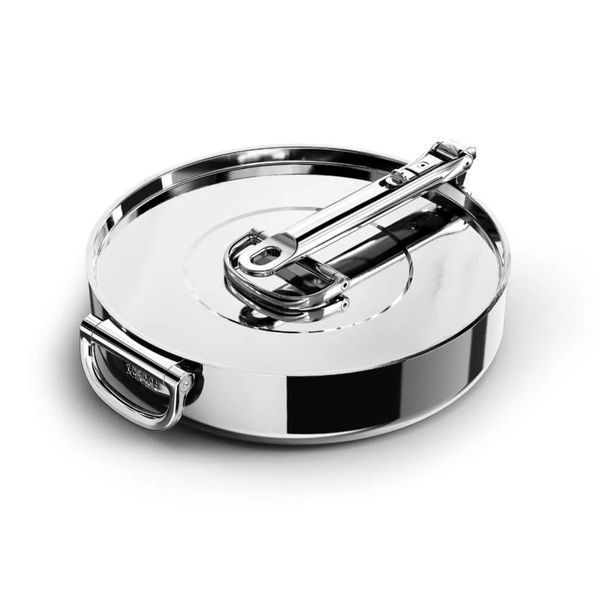Сковорода-сотейник з кришкою Joseph Joseph Space Steel 28 см (1000028) 1000028 фото