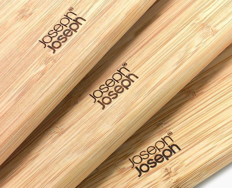 Набір дерев'яних обробних дощок Joseph Joseph Folio Bamboo 3 шт (1000077) 1000077 фото