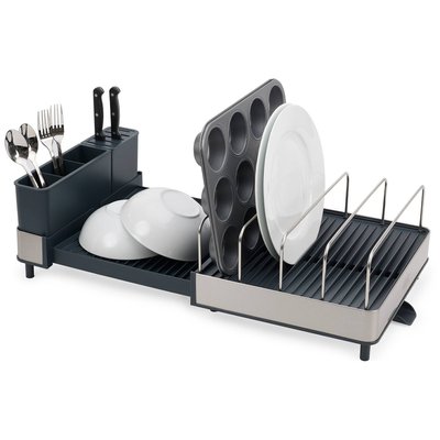 Регульована сушарка для посуду настільна Joseph Joseph Stainless-Steel Extend Max 851690 851690 фото