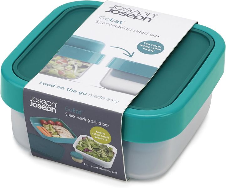 Ланч бокс для салату Joseph Joseph GoEat Compact 3-в-1 Teal 81066 81066 фото